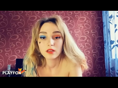 ❤️ Čarobna očala za virtualno resničnost so mi omogočila seks s Harley Quinn ️❌ Super pornič pri nas