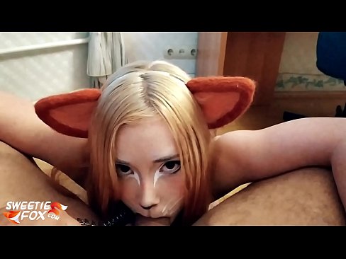 ❤️ Kitsune pogoltne kurac in spermo v usta ️❌ Super pornič pri nas